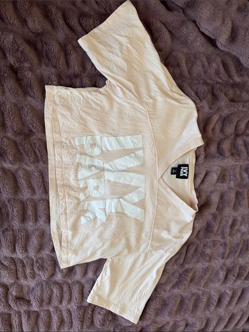 IVY PARK Pale Pink Logo Sweatshirt
